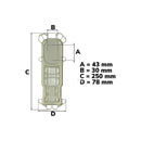 VORWERK-FOLLETTO - Worek filtrujący Super Filtrello do odkurzacza - 45030