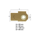 ELECTROLUX, KARCHER-SEBO, KARCHER - Worki do odkurzacza - AST-KAR102