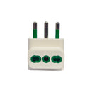Zestaw 10 adapterów potrójnych wtyczka włoska 2P+T 16A Mondo