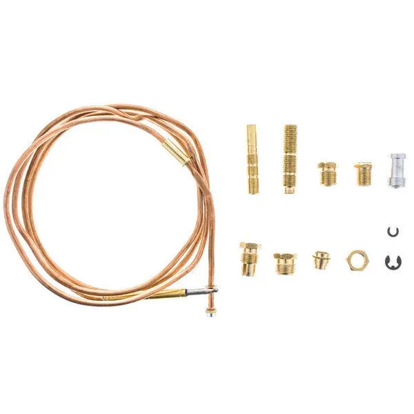 Termopar cabeza lisa 1200mm universal para calentadores kit