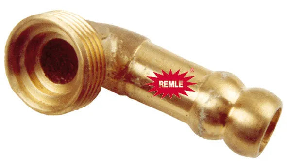 Smoczek 90º przyłącze gaz ziemny gwint 1/2"