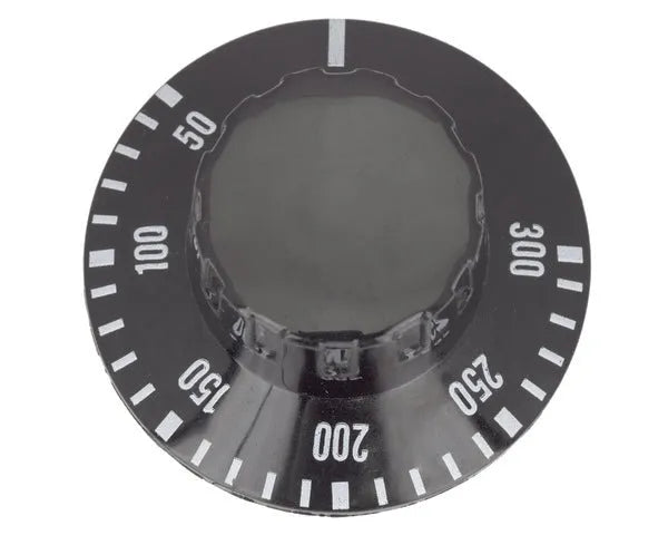 Mando termostat 50-300ºC czarny