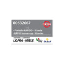 LOFRA, CZĘŚCI ZAMIENNE DO KUCHNI, MIELE - Szybka płyta grzewcza - 03190119
