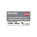 LOFRA, CZĘŚCI ZAMIENNE DO KUCHNI, MIELE - Palnik pomocniczy płyty grzewczej - 03100230