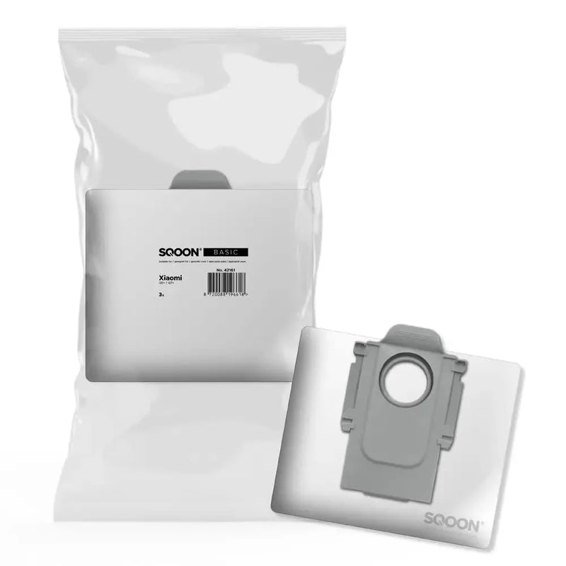 Bolsas robot aspirador Roborock Q5+, Q7+, Q7 Max, S7 Pro Ultra, S7 MaxV Ultra y S8 Pro Ultra 3 unidades 42161
