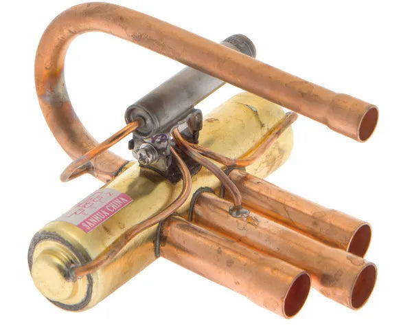 Zawór czterodrożny Sanhua 3/8" - 1/2"