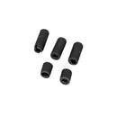 UNIVERSALE - Zestaw 5 czarnych pokręteł do piekarnika - AST-00539102