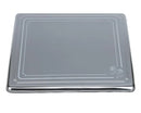 Pokrywa blatu 610x520x28mm dekor stal nierdzewna