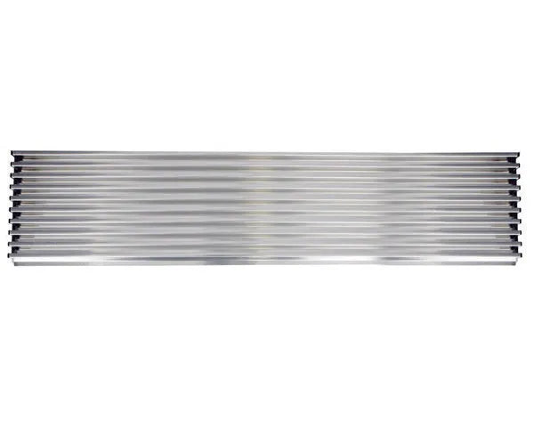 Kratka wentylacyjna 600x125mm stal nierdzewna matowa