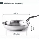 LACOR Patelnia Origin Stal Nierdzewna 18cm - Model 47318