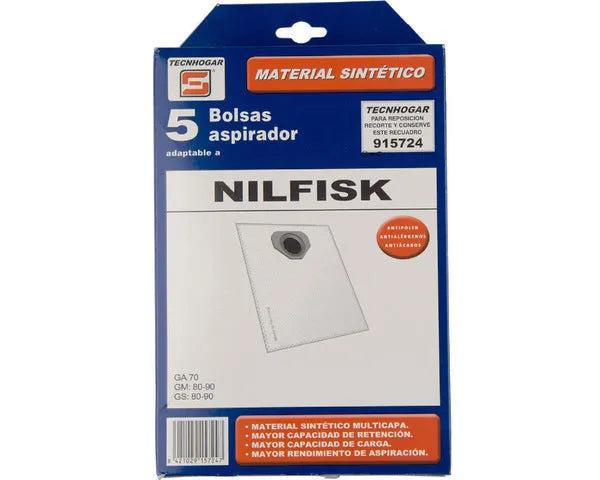 SACO ODKURZACZA SYNTETYCZNEGO NILFISK 5 SZT.