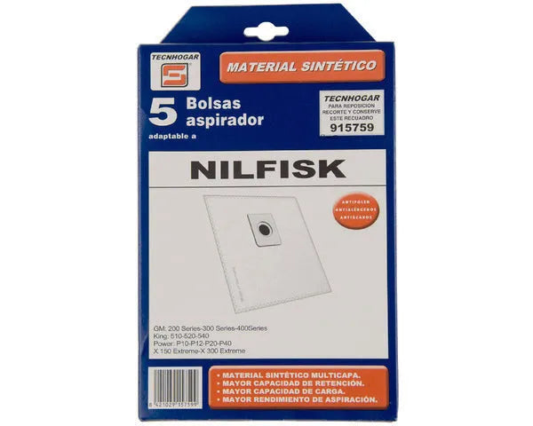 SACO ODKURZACZA SYNTETYCZNEGO NILFISK 5 SZT.