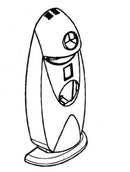 DeLonghi panel frontal radiador calefactor 5905000400