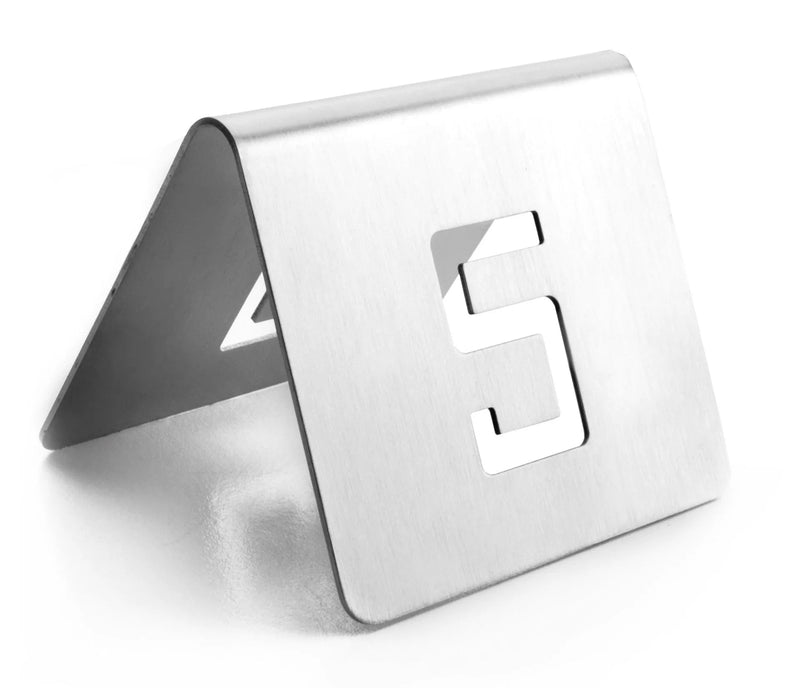 LACOR Placa indicador números Inox 61095