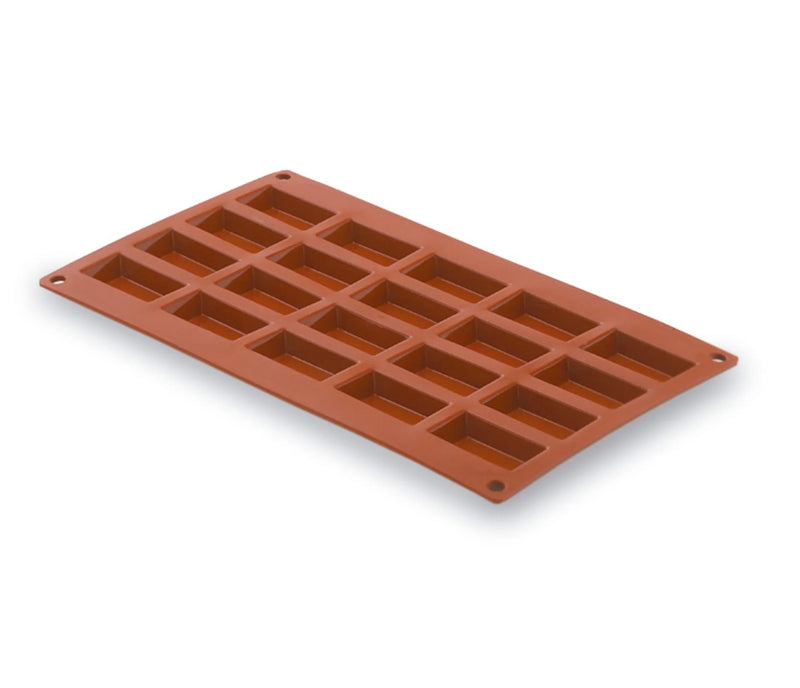 LACOR Molde rectángulo pequeño 20 cavidades Pastryflex 66825