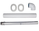Junkers/Bosch Zestaw odprowadzania spalin kotła zamkniętego 1 m. | 7719001785