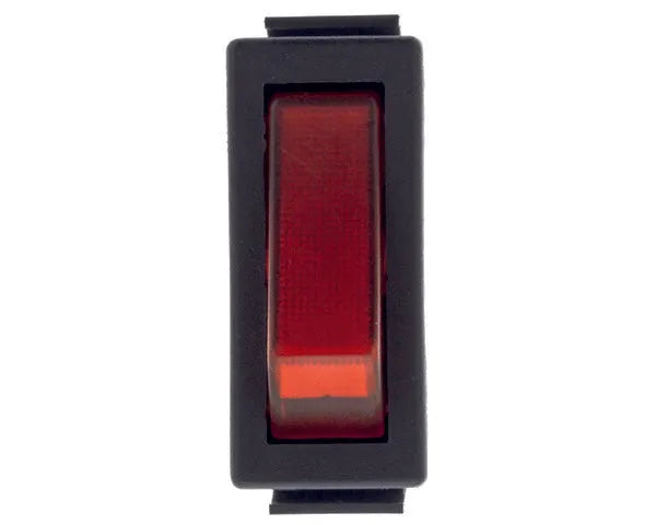 Wyłącznik jednobiegunowy czerwony 11x30mm wskaźnik