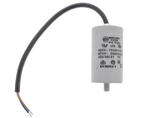 Kondensator roboczy z przewodem 18,0 µF