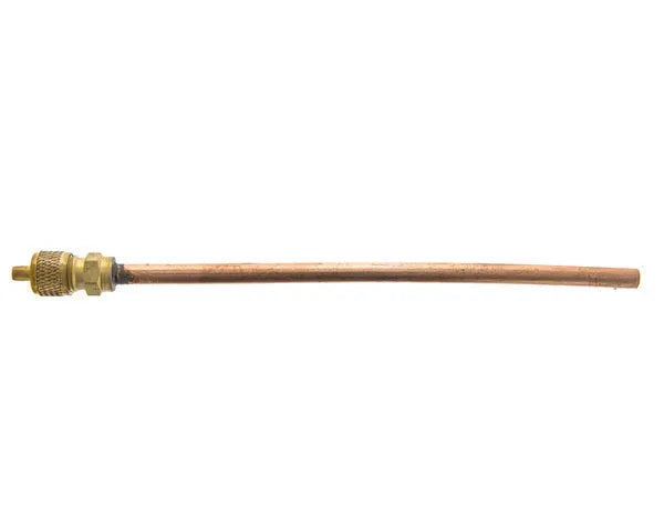 Zawór iglicowy z rurką 1/4" do lutowania 6x150