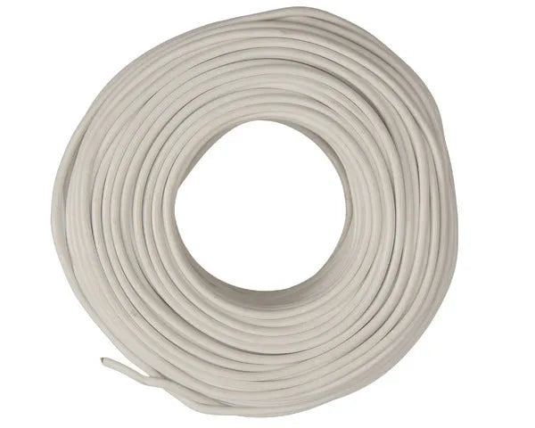 Kabel przewód biały 2x1mm. 1kV