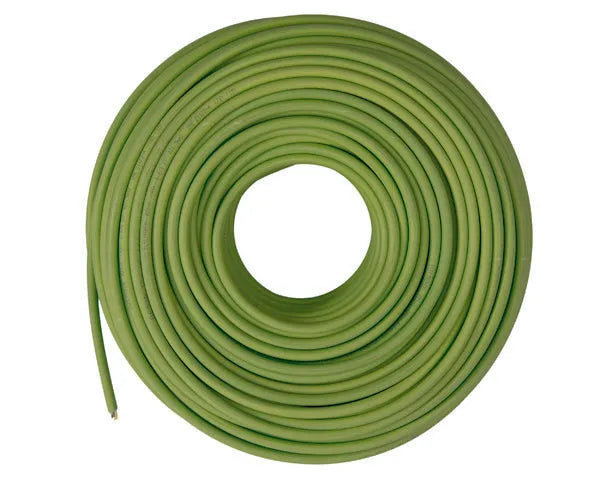 Kabel wolny od halogenów zielony 4x1,5mm 1m