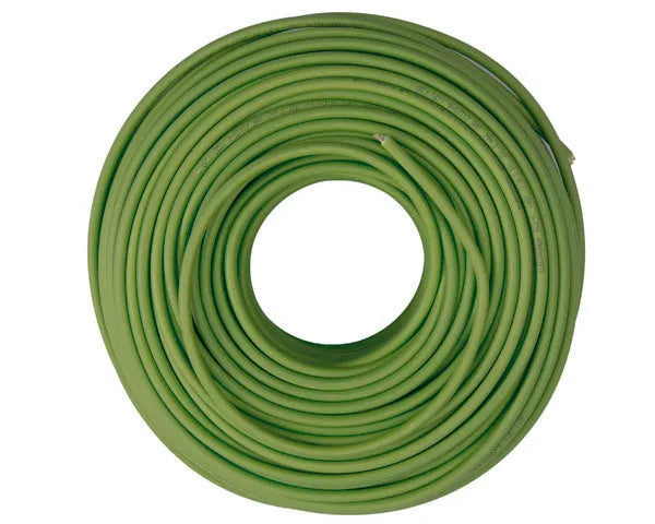 Kabel wolny od halogenów zielony 3X1,5 mm. 1m