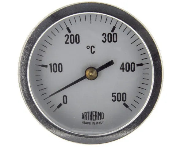 Termometr do piekarnika 0ºC 500ºC Ø 63 MM 200 mm