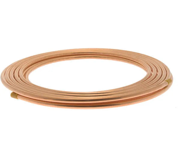 Rura miedziana 1/2'' 15 m. norma EN12735-1
