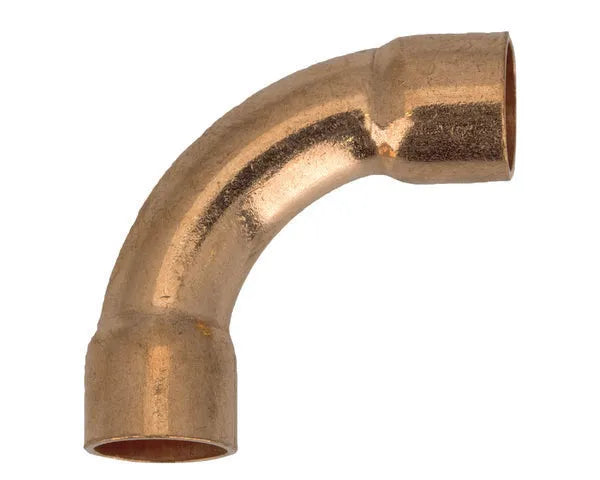 Łuk 90º h-h 2 zaciski 3/8''