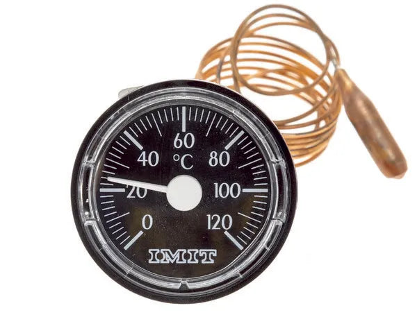 Termometr okrągły 0º do 120ºC Ø43 mm z samoblokadą