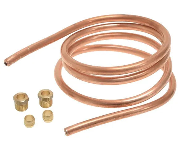 Zestaw rurka miedziana ø4x2mm-1 metr | 102659