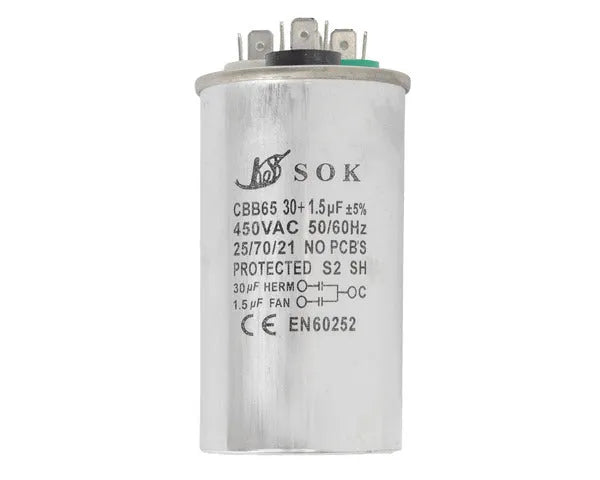 Kondensator pracy 30µF + 1,5µF 450V