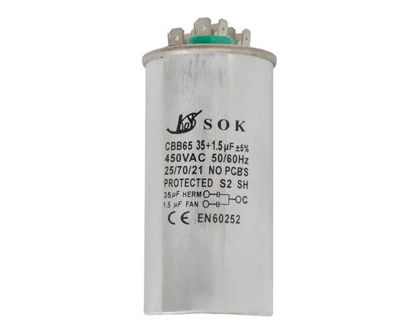 Kondensator roboczy 35µF + 1,5µF 450V