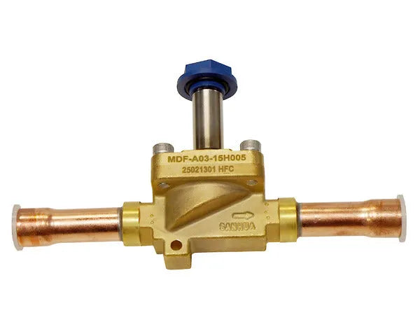 Zawór elektromagnetyczny Sanhua MDF 5/8" do lutowania 2,30 m