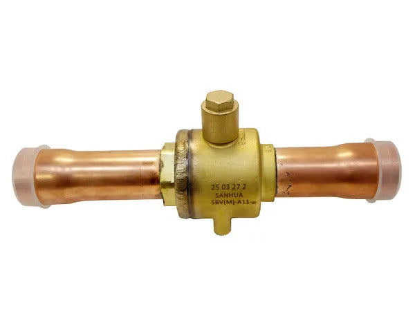 Zawór kulowy Sanhua SBV 1-3/8" do lutowania bez korka