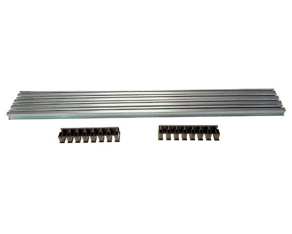 Kratka wentylacyjna 600x122mm ze stali nierdzewnej