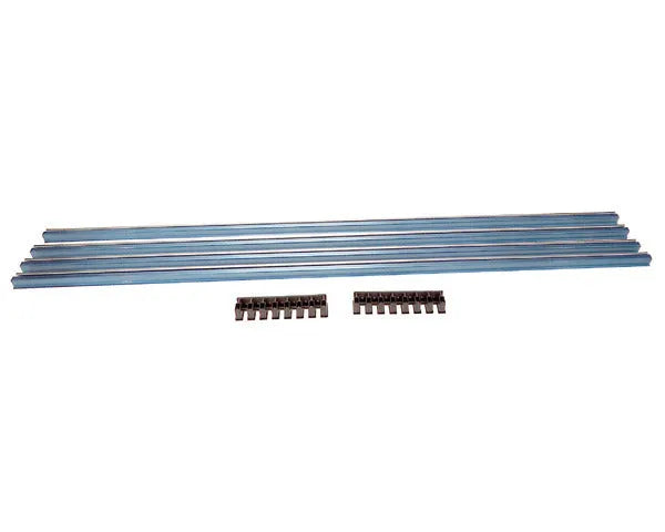 Kratka wentylacyjna 900x122mm stal nierdzewna matowa