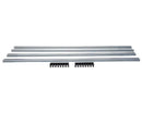 Kratka wentylacyjna 900x122mm stal nierdzewna błyszcząca