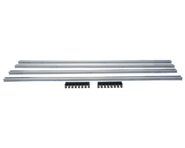 Kratka wentylacyjna 900x122mm stal nierdzewna błyszcząca