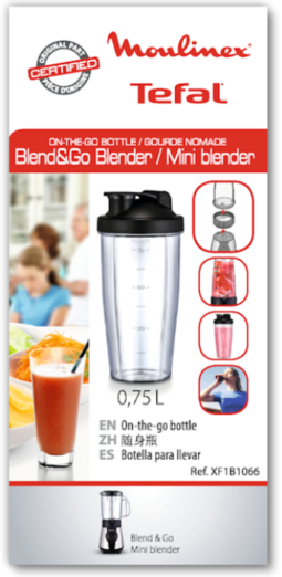 Blender kielichowy Moulinex Nomad On the Go XF1B1066