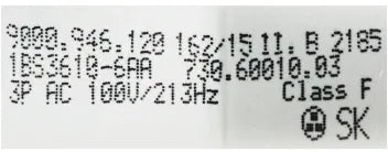 Grzałka do zmywarki Balay, Bosch, Siemens 00755078