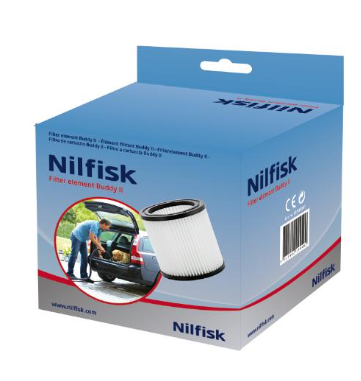 Nilfisk Kit de Filtro Buddy II aspirador 81943047