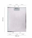 Filtro metálico campana extractora 370x280 Teka 81460072