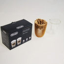 DeLonghi Zestaw szklanek do kawy latte macchiato AS00009916