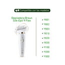 Cabezal corte depiladora Braun Silk Epil 9 Flex 81719636