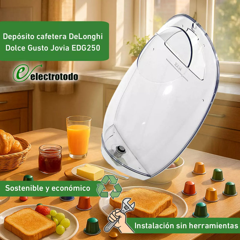 DeLonghi Depósito cafetera Dolce Gusto Jovia EDG250 7313252321