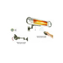 LACOR calentador de pared infrarrojo Fuori 1500W