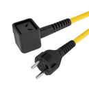 Recogecables aspirador desmontable Numatic 10m 2x1 mm² amarillo original NUM0126