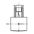 Mandos de funciones Electrolux, AEG de acero inoxidable 140027967862