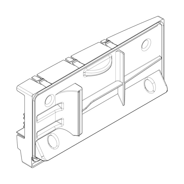 Pokrywa podstawy Electrolux 1256268002